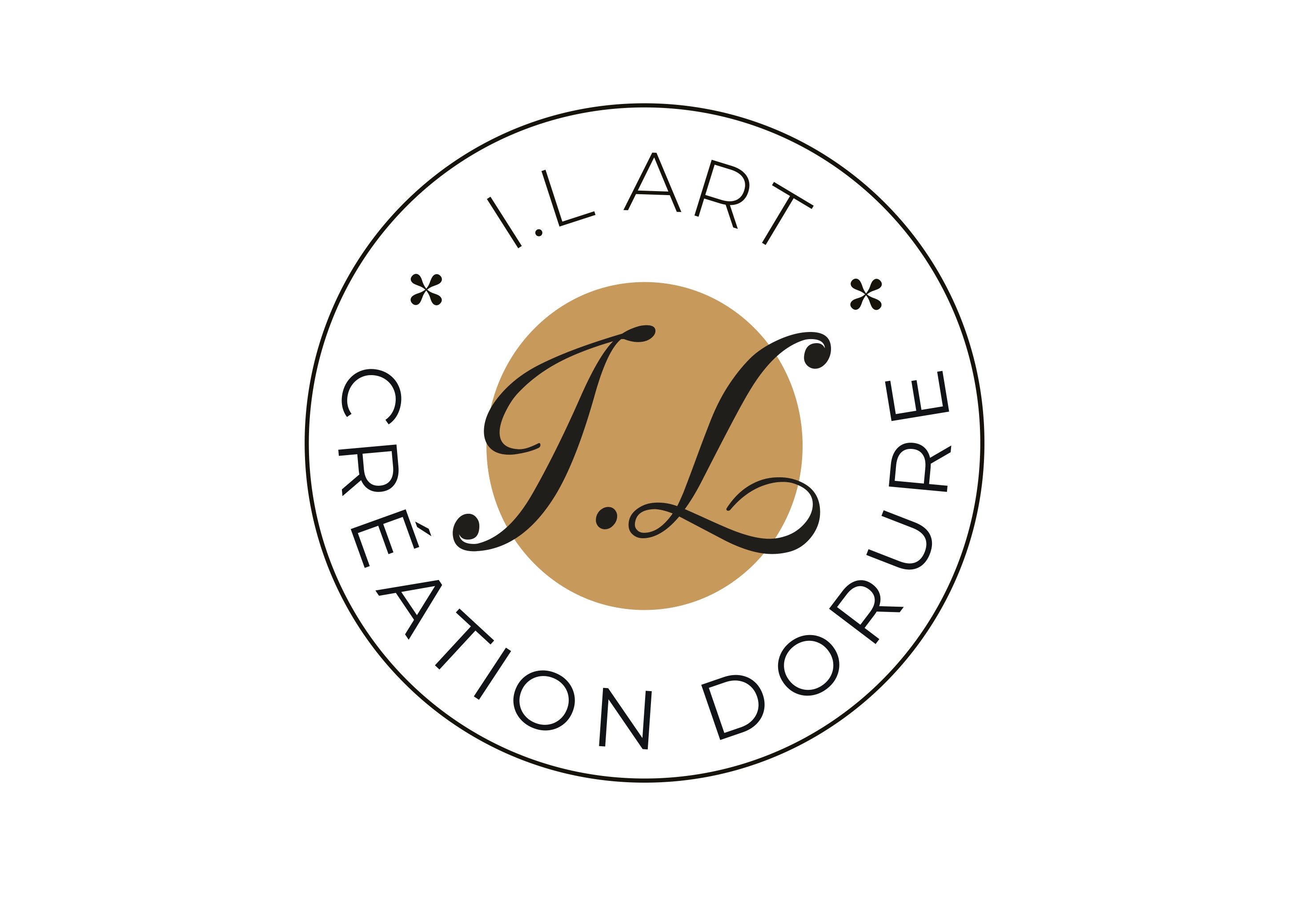Logo I.L Art Création Dorure